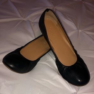 J Crew black flats
